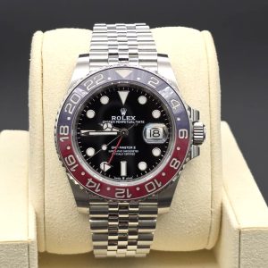 Mint 2020 Rolex GMT Master II Pepsi Jubilee 126710BLRO Black Dial 40mm