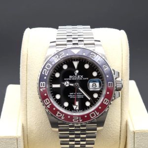 Mint 2021 Rolex GMT Master II Pepsi Jubilee 126710BLRO