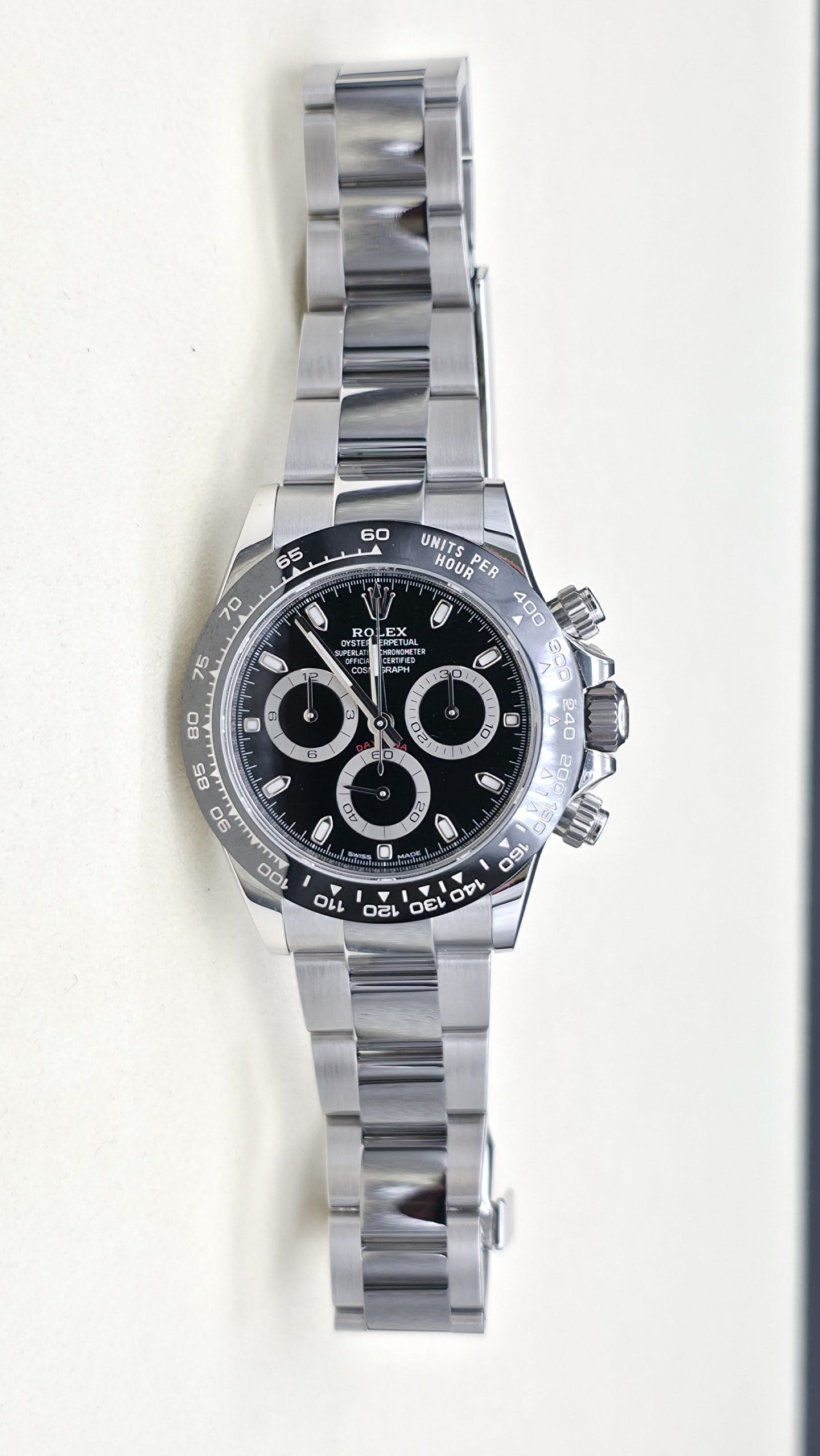 Mint 2023 Rolex Daytona Black Dial Godzilla 116500LN