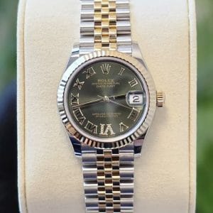 Mint 2021 Rolex Datejust Jubilee 278273 Olive W VI Diamonds dial 31mm