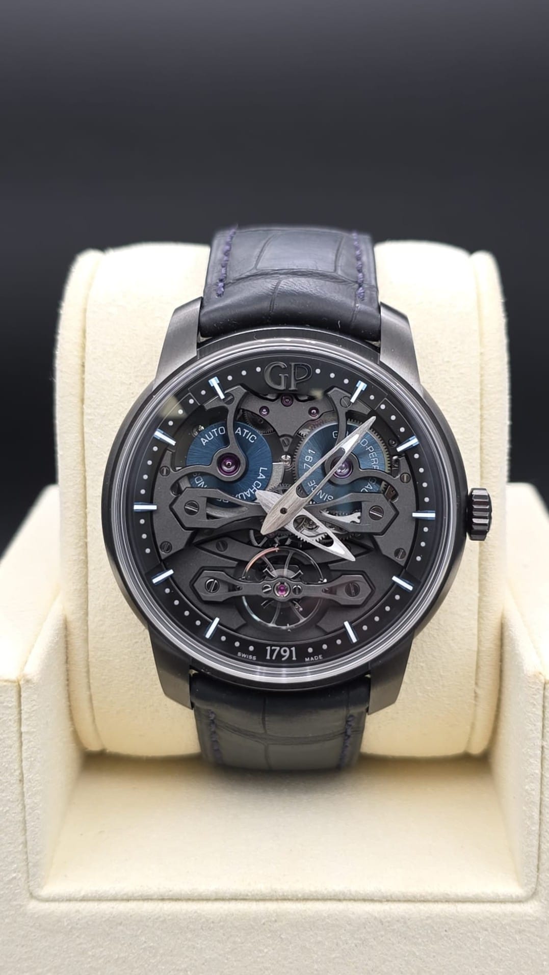 LNIB 2026 Girard Perregaux Neo Bridges Earth To Sky Edition 84000-21-632-BH6A 45mm