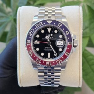 Mint 2020 Rolex GMT Master II Pepsi Jubilee 126710BLRO Black Dial 40mm