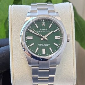 New 2025 Rolex Oyster Perpetual 134300 Green Dial 41mm