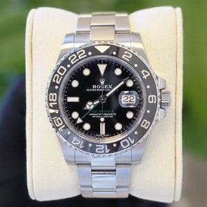 Mint 2018 Rolex GMT Master II Oyster 116710LN 40mm