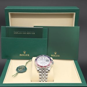 Mint 2020 Rolex GMT Master II Pepsi Jubilee 126710BLRO Black Dial 40mm - Image 4