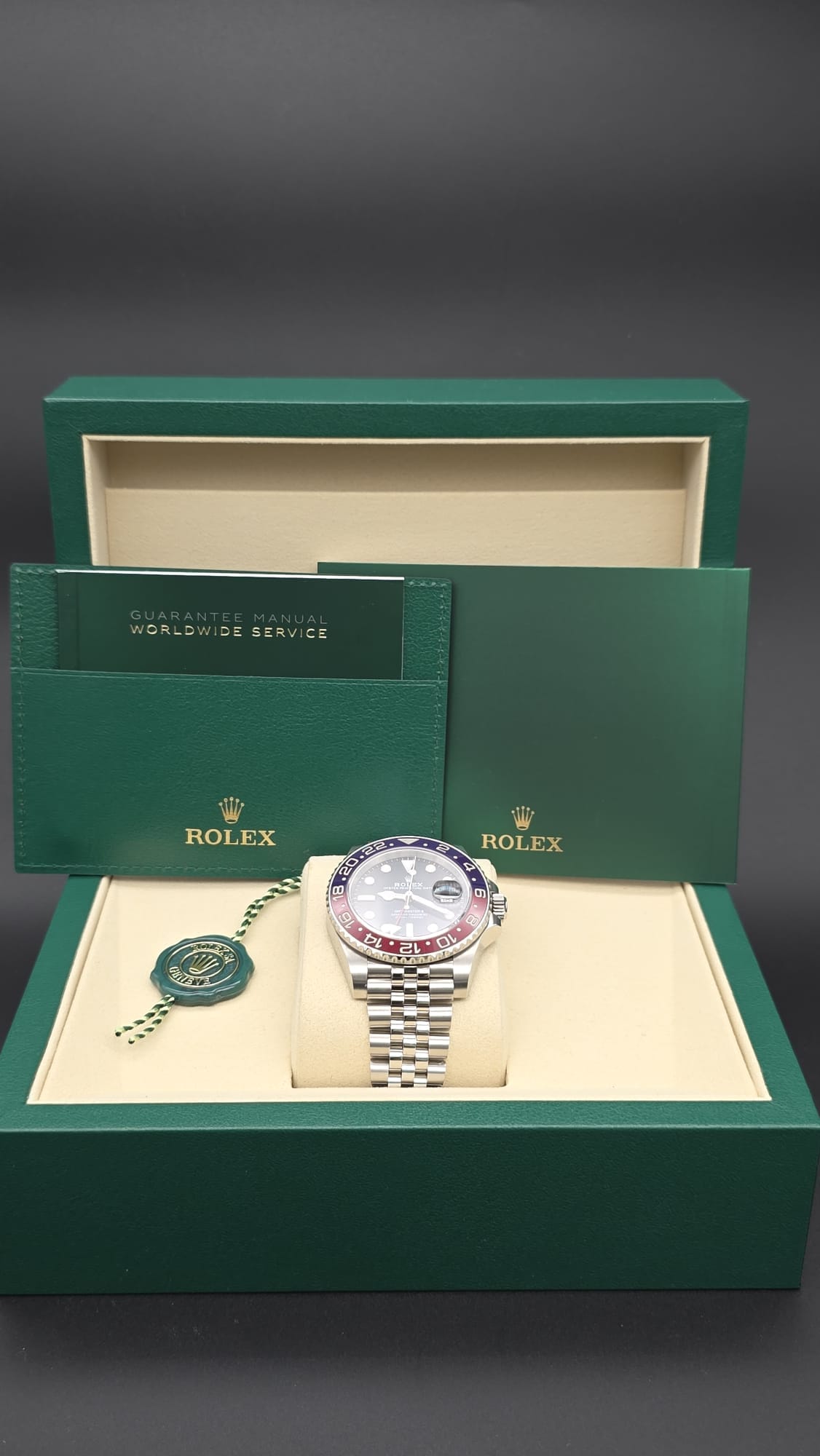 Mint 2020 Rolex GMT Master II Pepsi Jubilee 126710BLRO Black Dial 40mm - Image 4