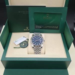 Rolex Datejust 41mm Blue Dial