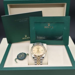 Rolex Datejust Jubilee 41mm 126333 Champagne dial