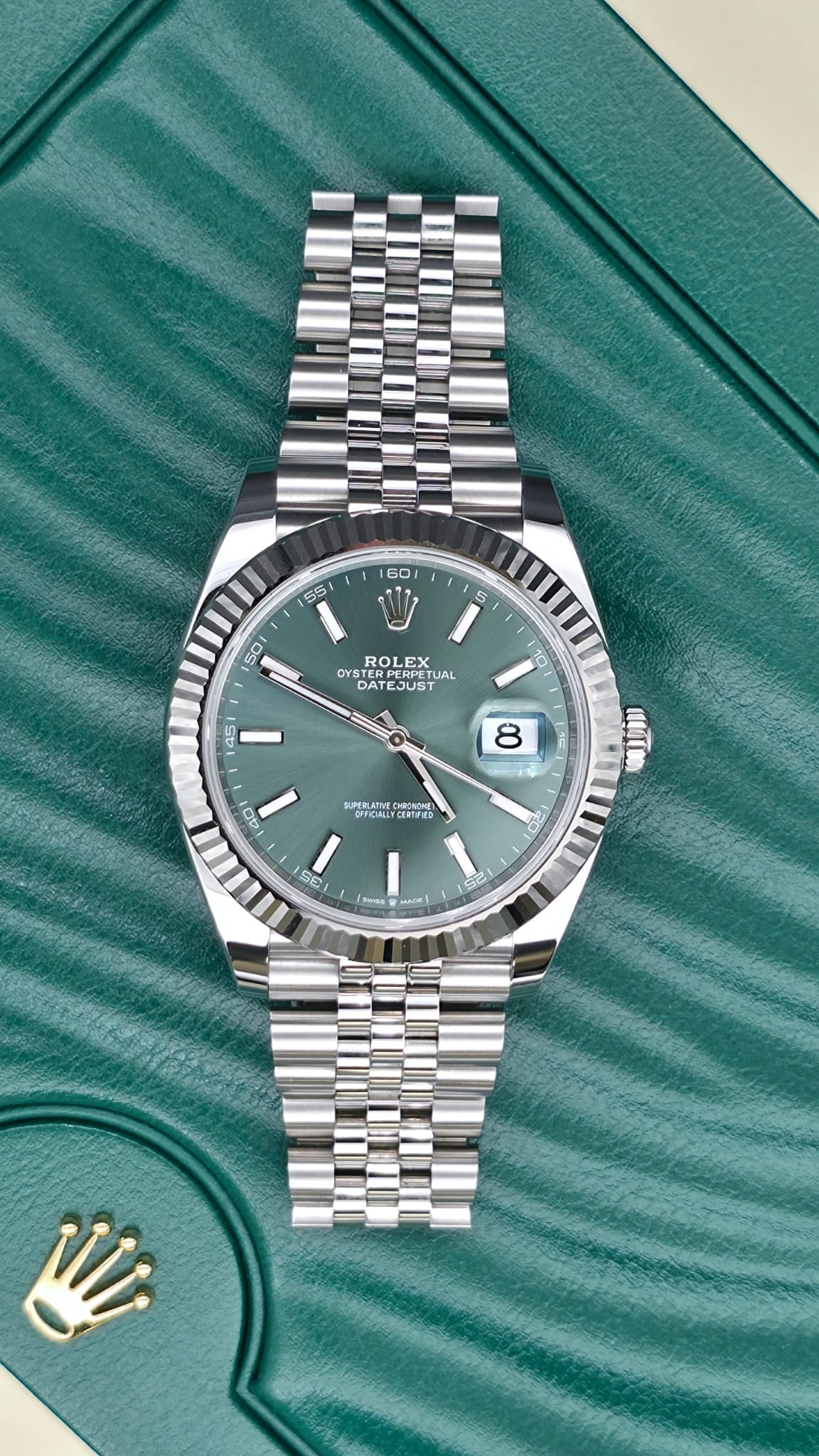 Rolex Datejust 41mm Mint Green