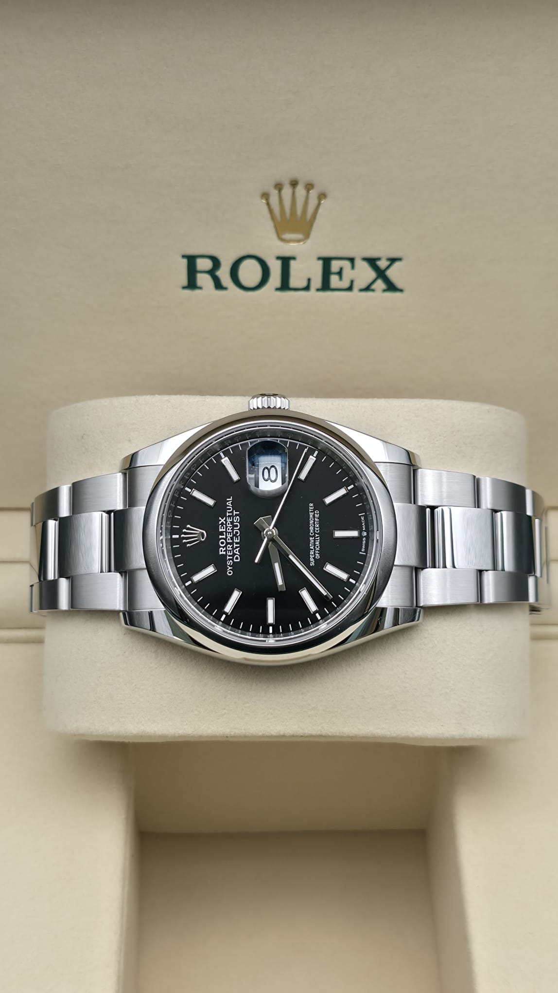 Mint 2025 Rolex Datejust Oyster Black Dial 126200 36mm - Image 2