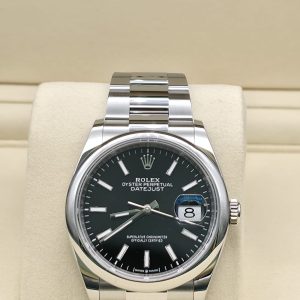 Mint 2025 Rolex Datejust Oyster Black Dial 126200 36mm