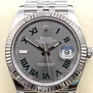Alternative view of Mint 2023 Rolex Datejust 41 Wimbledon 126334