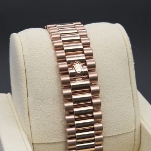 Alternative view of LINB DEC 2025 DayDate President Olive Green Roman 40 228235