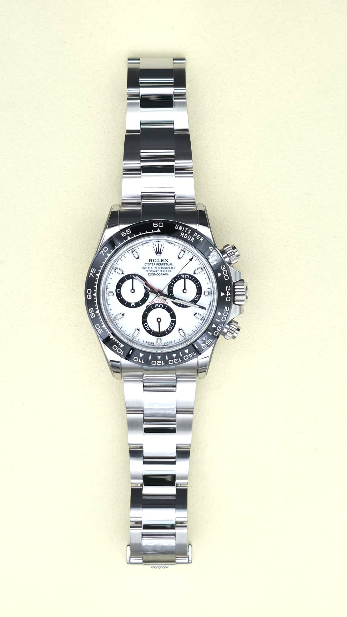 Rolex Daytona White Dial Panda