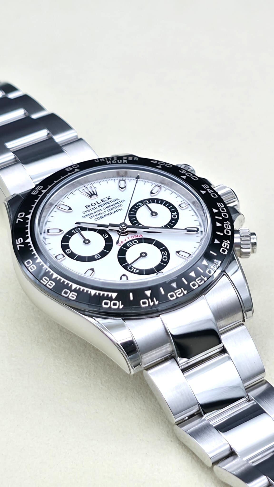 Rolex Daytona White Dial Panda