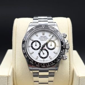 Mint 2023 Rolex Daytona White Dial Panda 116500LN