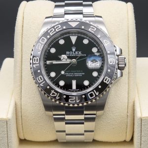 Mint 2018 Rolex GMT Master II Oyster 116710LN 40mm