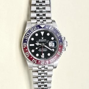 Mint 2021 Rolex GMT Master II Pepsi Jubilee 126710BLRO