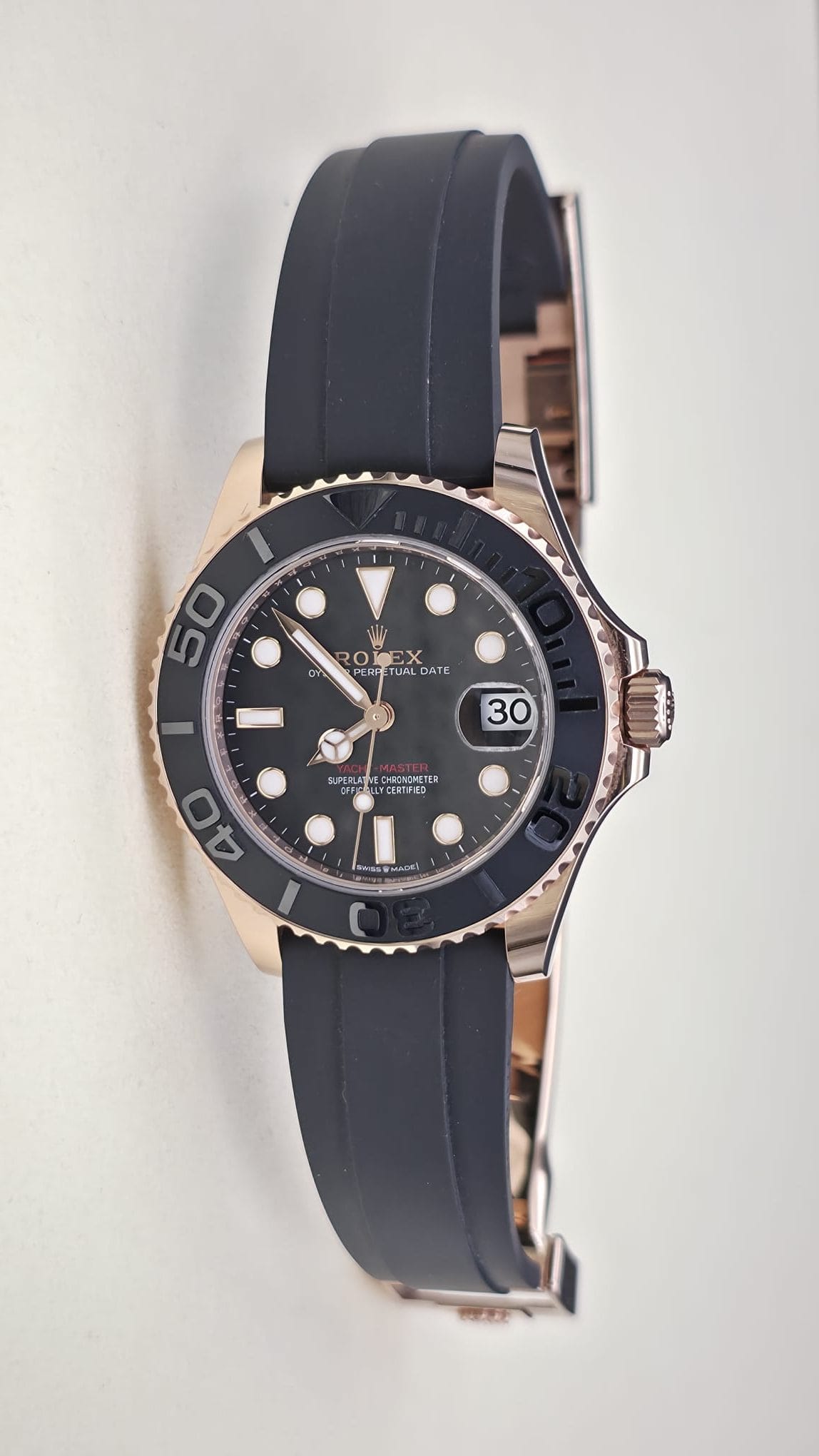 Mint 2024 Rolex Yacht-Master 37 Everose Gold 268655