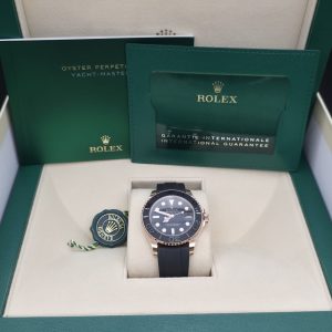 Mint 2024 Rolex Yacht-Master 37 Everose Gold 268655 - Image 9