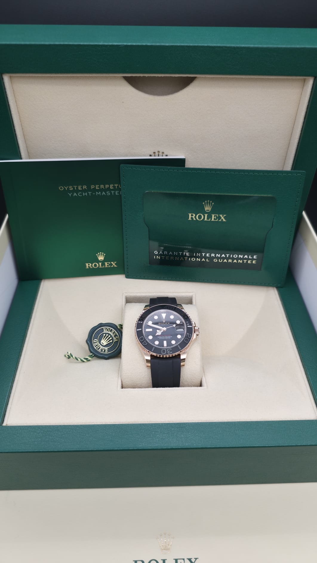 Mint 2024 Rolex Yacht-Master 37 Everose Gold 268655 - Image 9
