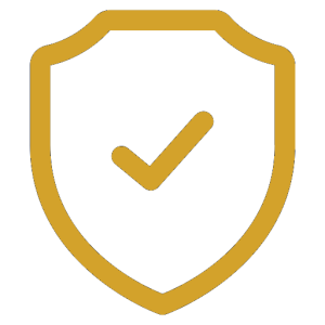 gold sheild icon